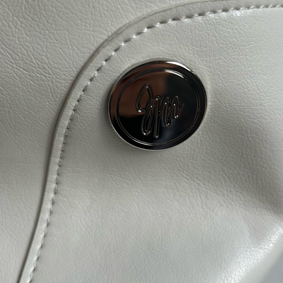 NEW Joy Mangano Drop Bag Tan Braided Faux Leather Oversize Carry On/Handbag. - Picture 11 of 12